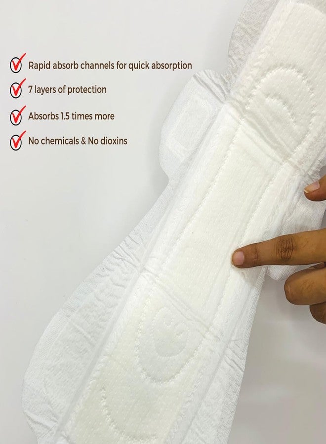 Tinkle Silk Teen Sanitary Pads for Teenage Girls | Age 10-15 | Cottony Soft, Organic | Small/Regular Size, Pack of 28 | First Period, for All Flow Types | Rash-Free, Leak-Proof | Super Absorbent - Image 2